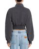 Alexanderwang alexanderwang Cropped Half Zip Sweatshirt - 3