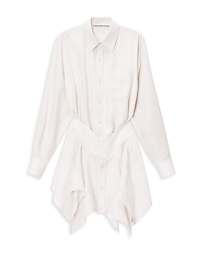 Alexanderwang alexanderwang Cut off Double Shirt Dress