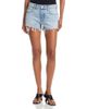 Alexanderwang alexanderwang Embellished High Rise Jean Shorts in Light Bleach - 1