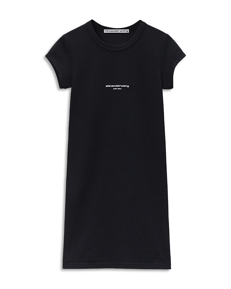 Alexanderwang alexanderwang Fitted Short Sleeve Mini Dress
