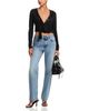 Alexanderwang alexanderwang Knotted Deep V Neck Top - 2