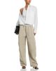 Alexanderwang alexanderwang Mid Rise Logo Waistband Pants - 2