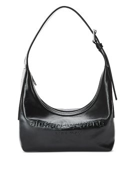 Alexanderwang alexanderwang Punch Small Leather Hobo Bag