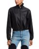 Alexanderwang alexanderwang Shrunken Leather Track Jacket - 1