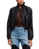 Alexanderwang alexanderwang Shrunken Leather Track Jacket - 3