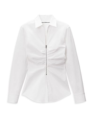 Alexanderwang alexanderwang. t Gathered Bust Shirt