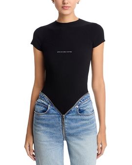 alexanderwang.t - Black Logo Compact Deboss Headband display picture 1