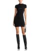 Alexanderwang.t alexanderwang. t Ribbed Logo Bodycon Dress - 2