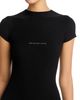 Alexanderwang.t alexanderwang. t Ribbed Logo Bodycon Dress - 3
