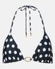Alexandra Miro Alexandra Miro Alex polka-dot triangle bikini top - 1