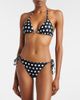 Alexandra Miro Alexandra Miro Alex polka-dot triangle bikini top - 2