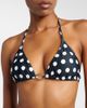 Alexandra Miro Alexandra Miro Alex polka-dot triangle bikini top - 3