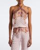 Alexandra Miro Alexandra Miro Cerys printed halterneck top - 4