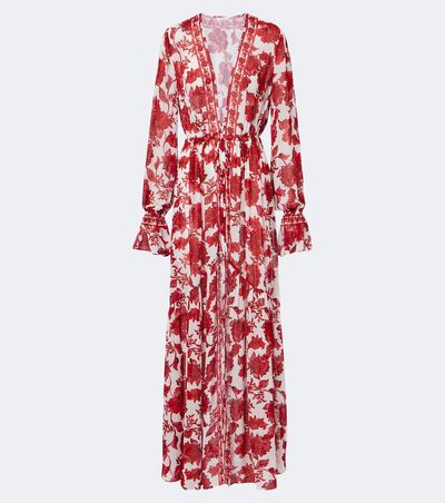 Alexandra Miro Alexandra Miro Clementine floral maxi dress