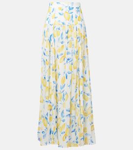 Alexandra Miro Alexandra Miro Jamie sheer maxi skirt
