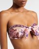 Alexandra Miro Alexandra Miro Savannah printed bandeau bikini top - 3