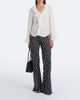Alexandra Miro Alexandra Miro Scarlett polka-dot flared pants - 2