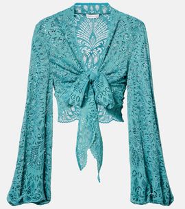 Alexandra Miro Alexandra Miro Tabitha lace crop top