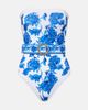 Alexandra Miro Alexandra Miro Whitney belted printed swimsuit - 1