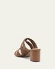 Alexandre Birman 45mm Sabrina Leather Block Heel Slide Sandals - 3