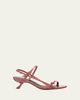 Alexandre Birman 50mm Clarita Caged Croc-Embossed Leather Sandals - 1