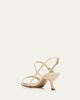 Alexandre Birman 50mm Slim Clarita Croc-Embossed Leather Sandals - 2