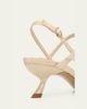 Alexandre Birman 50mm Slim Clarita Croc-Embossed Leather Sandals - 3