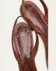 Alexandre Birman 60mm Clarita Leather Slingback Sandals - 3