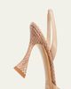 Alexandre Birman 85mm Clarita Mixed Leather Slingback Pumps - 3