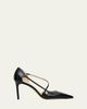 Alexandre Birman 85mm Renee Leather d'Orsay Pumps - 1