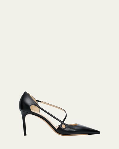 Alexandre Birman 85mm Renee Leather d'Orsay Pumps
