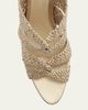 Alexandre Birman 85mm Sabrina Metallic Open-Toe Mules - 4