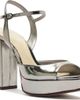 Alexandre Birman Alexandre Birman Amy Metallic Platform Sandal - 1