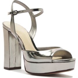 Alexandre Birman Alexandre Birman Amy Metallic Platform Sandal