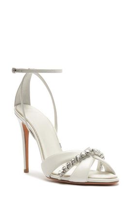 Alexandre Birman Alexandre Birman Georgina Crystal Ankle Strap Bridal Sandal
