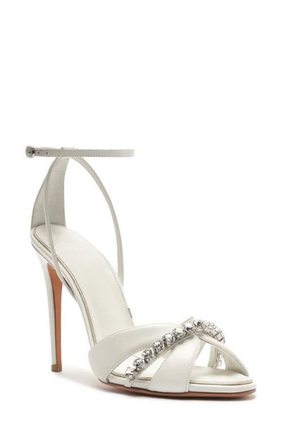 Alexandre Birman Alexandre Birman Georgina Crystal Ankle Strap Bridal Sandal