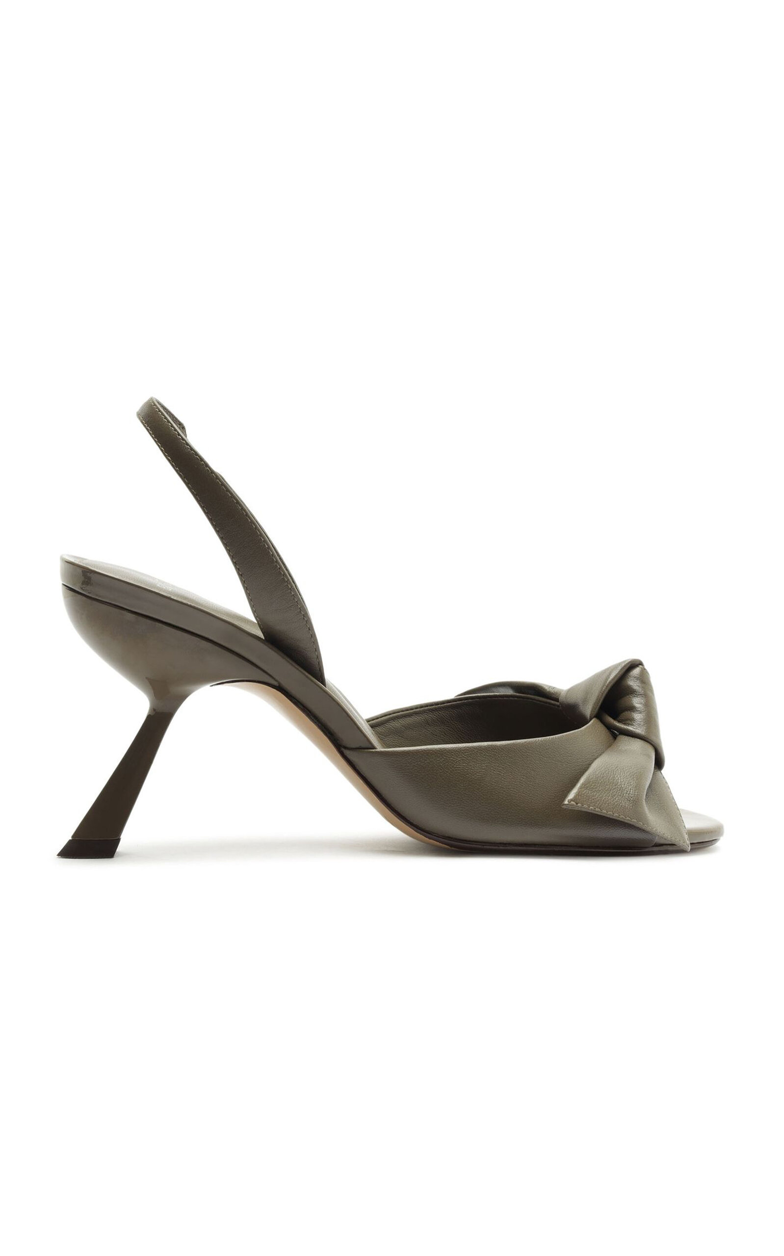Alexandre Birman Alexandre Birman Maxi Clarita Twist Leather Sandals