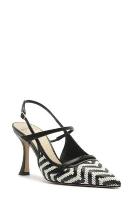 Alexandre Birman Alexandre Birman Tita Raffia Slingback Pump