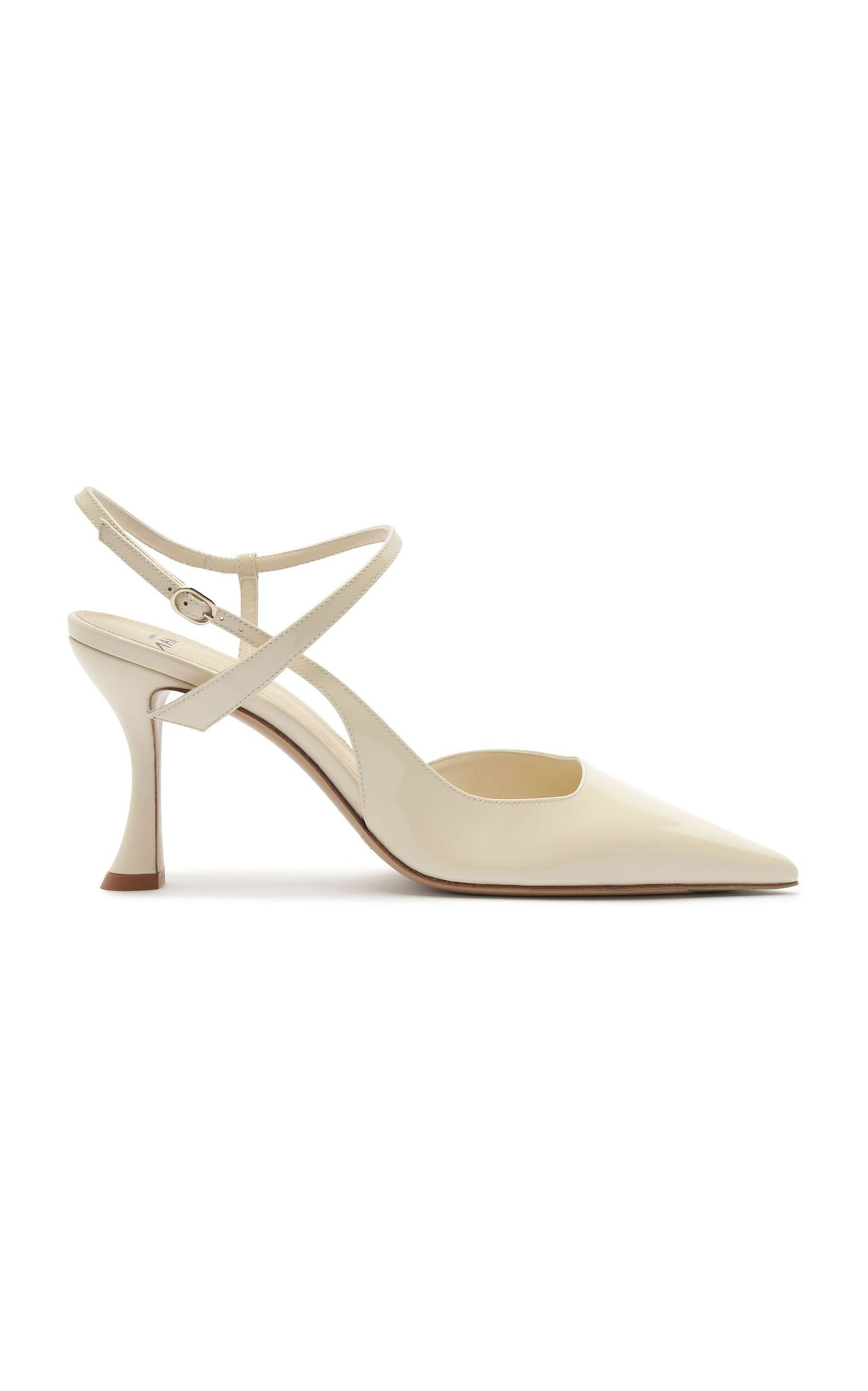 Alexandre Birman Alexandre Birman Tita Wrap Patent Leather Pumps