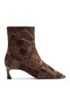 Alexandre Birman Alexandre Birman Women's Annelise 50 Patchwork Calf Hair & Suede Ankle Boots - 5
