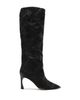 Alexandre Birman Alexandre Birman Women's Annelise 85 Patchwork Calf Hair & Suede Knee High Boots - 5