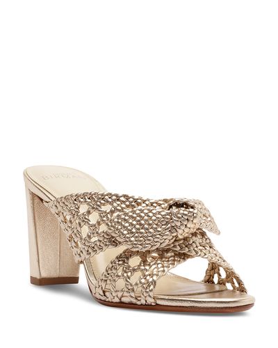 Alexandre Birman Alexandre Birman Women's Belinda Leather Slide Sandals