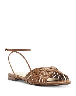 Alexandre Birman Alexandre Birman Women's Lillian Leather Flat Sandals