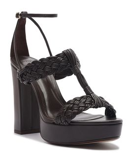 Alexandre Birman Alexandre Birman Women's Thalia Braided Leather Platform Sandals