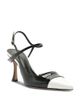 Alexandre Birman Alexandre Birman Women's Tita Wrap 85 Patent Leather Pumps - 1