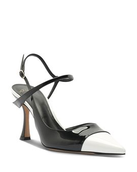 Alexandre Birman Alexandre Birman Women's Tita Wrap 85 Patent Leather Pumps