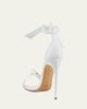 Alexandre Birman Clarita Knotted Leather High-Heel Sandals - 3