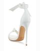 Alexandre Birman Clarita Knotted Leather High-Heel Sandals - 7