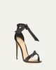 Alexandre Birman Clarita Leather Ankle-Tie 100mm High-Heel Sandals - 2