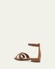 Alexandre Birman Sabrina Braided Leather Flat Sandals - 4